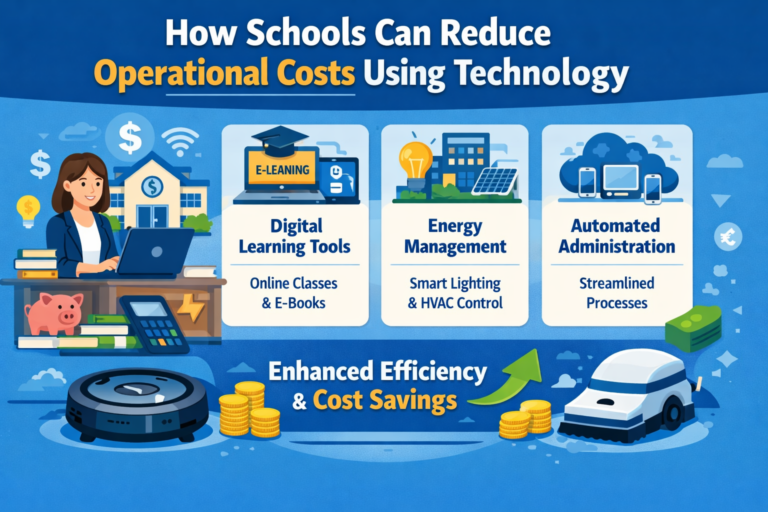 How Schools Can Reduce Operational Costs Using Technology